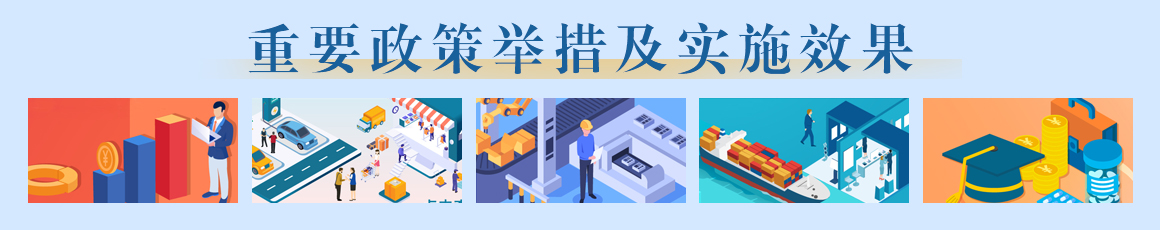重要政策舉措及實(shí)施效果